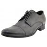 ELEGANT ALLAC GLOSSY CALFSKIN BRUSH GRAY BLACK