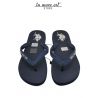 FLIP FLOPS SEA BLUE RUBBER LOGO US POLO