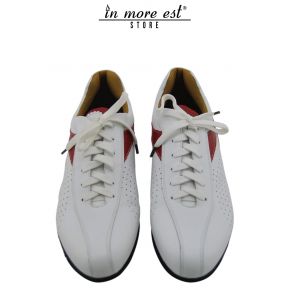 ALLAC CASUAL BASSA BIANCA/ROSSA VITELLO BIANCO