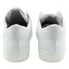 SNEAKERS LOW WHITE LEATHER/SILVER