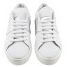 SNEAKERS LOW WHITE LEATHER/SILVER