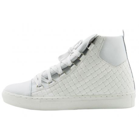 SNEAKERS WEAVE WHITE