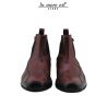 ANKLE BOOTS MEDIUM RED CALF ELASTIC ANKLE BOTTOM RUBBER