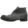 STIVALETTO MID CAMOSCIO GRIGIO LAVATO