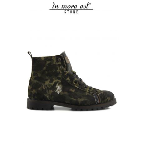 BOOTIES/AMPHIBIE CAMOUFLAGE FONDS CARARMATO