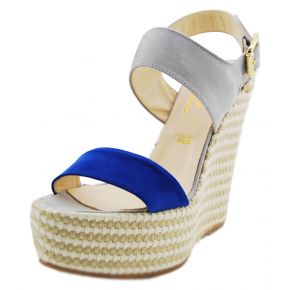 WEDGE BLUE AND GRAY BOTTOM ROPE GENEVE