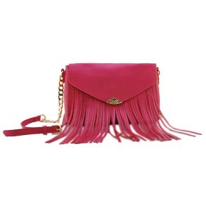 Sac d'épaule de sac d'embrayage de l'enveloppe Liu Jo keros fuchsia azalea