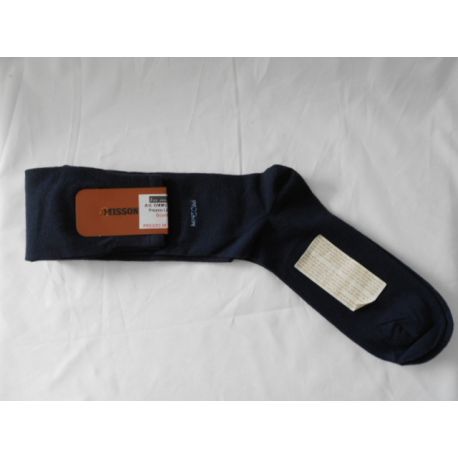 CHAUSSETTES LUNHI BRODERIES BLEU BLEU LOGO MISSONI