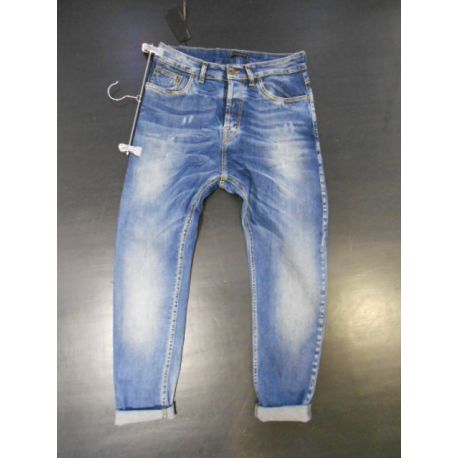 JEANS LIONE UNICO ELAST LAVAG BLU CHIARO CAVALLO BASSO