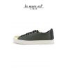 SNEAKERS LOW GREEN NAPPA/LAMIN GOLD FUND PARA WHITE