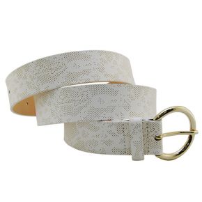 BELT M AUDETTE WHITE LIU JO