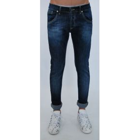 JEANS ELAST AZUL OSCURO LAVADO