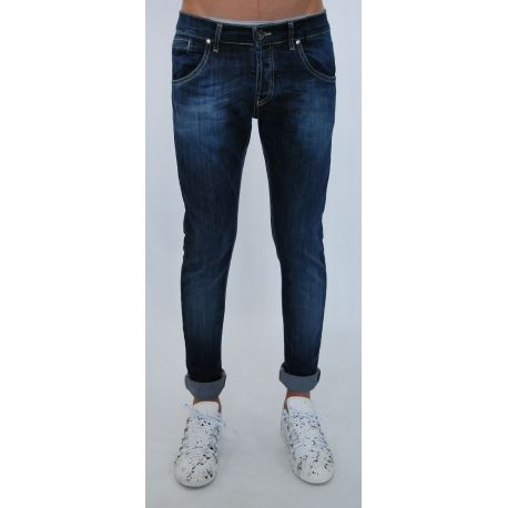 JEANS ELAST AZUL OSCURO LAVADO