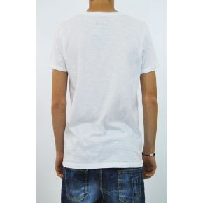 T-SHIRT STAMPA LAPO ELKHANN SOPRA LE RIGHE