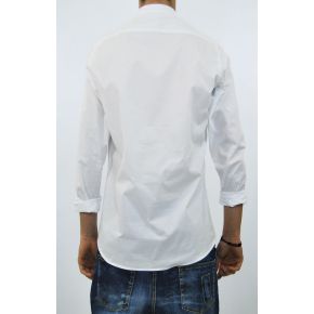 CAMISA DE SERAFINO ELAST ALGODÓN BLANCO