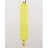 BRACCIALE A FASCIA GIALLO LIME