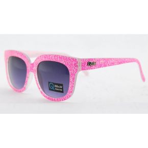 GAFAS DE SOL DE MUELLE FUCSIA MANCHADA TRANSPARENTE UNISEX