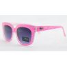 LUNETTES DE SOLEIL QUAY FUCHSIA REPÉRÉ TRANSPARENT UNISEXE