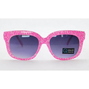 GAFAS DE SOL DE MUELLE FUCSIA MANCHADA TRANSPARENTE UNISEX