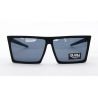 SUNGLASSES QUAY MATTE BLACK SQUARE UNISEX