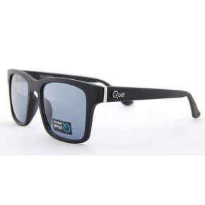 LUNETTES DE SOLEIL QUAY NOIR MAT UNISEXE