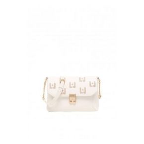 Shoulder bag Liu Jo iraclia logo LJ white