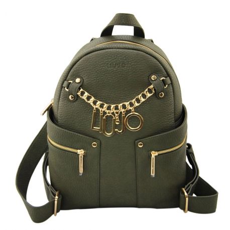 Mochila de Liu Jo m1 bolsa mochila verde militar