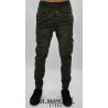 PANTS POCKETS ARMY GREEN ELASTIC ANKLE