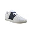 Sneakers low blue and white Lea Gu in the skin