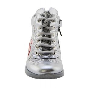 BOOT LAMIN/TESS ARG BOTTOM GREY RUBBER ALLAC LACE-UP LOGO G LAMIN RED