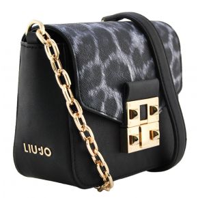 Tasche Liu Jo tracollina s makula sifno schwarz/grau