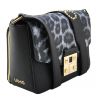 Bag tracollina Liu Jo s delphi macula, black/grey