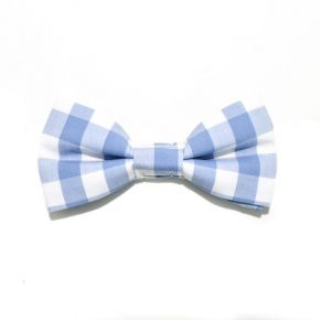 BOW TIE BLUE, BIG SQUARE - SLIM SERIES