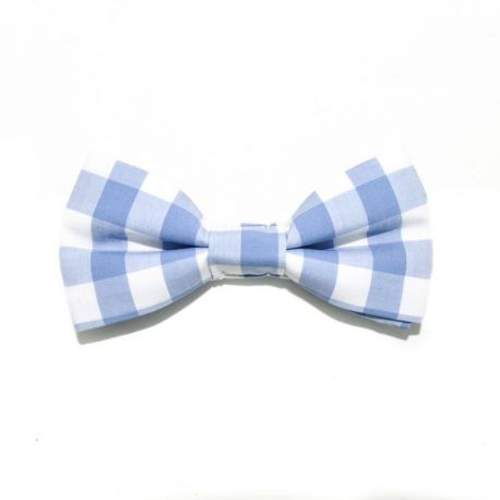 BOW TIE BLUE, BIG SQUARE - SLIM SERIES