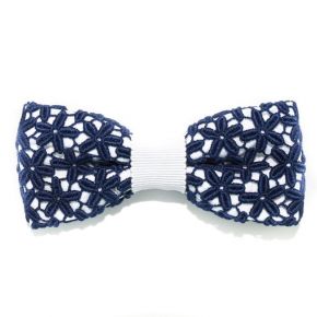 BOW TIE BLUE LACE - CIRCLE SERIES