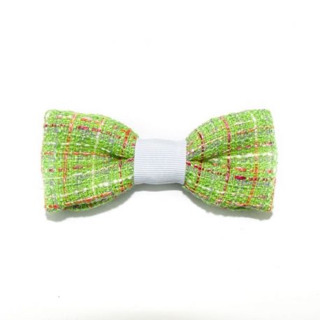 BOW TIE GREEN WEFT - CIRCLE SERIES