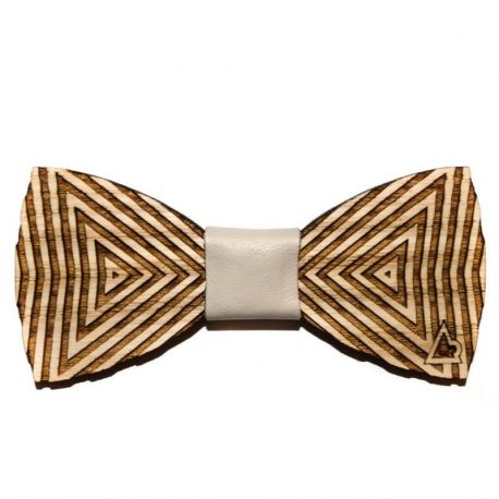 BOW-TIE OPTICAL TRIANGLE - WOOD SERIES