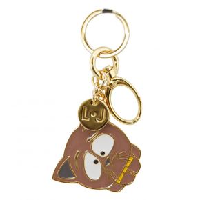 Portachiav Liu Jo weird cat key ring brown