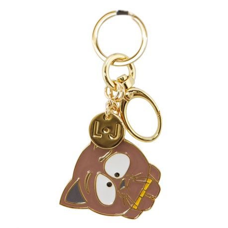 Portachiave Liu Jo weird cat key ring brown