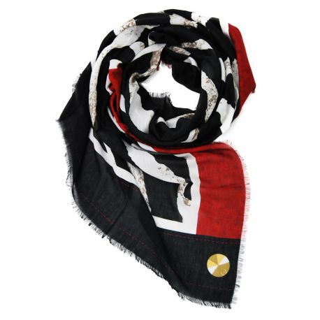 Foulard Liu Jo coléoptère rouge