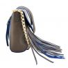 Shoulder bag umschlag clutch bag Liu Jo keros zementgrau/blau