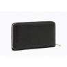 Wallet zip around black