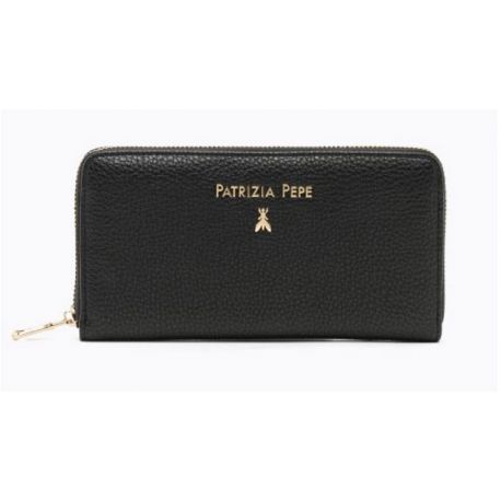 Wallet zip around black