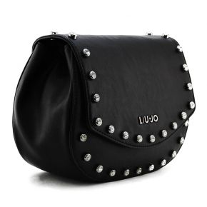 Shoulder bag Liu Jo with flap-black