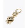 Portachiave keyring Patrizia Pepe cat shiny gold oro