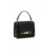 Shoulder bag tracollina Liu jo beetle calf python black