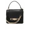 Shoulder bag tracollina Liu jo beetle calf python black