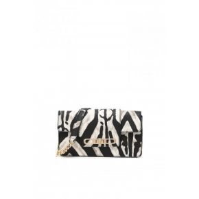 Borsa tracolla tracollina Liu jo coleottero zebra bianca nera