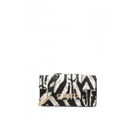 Borsa tracolla tracollina Liu jo coleottero zebra bianca nera