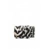 Shoulder bag tracollina Liu jo beetle zebra black white